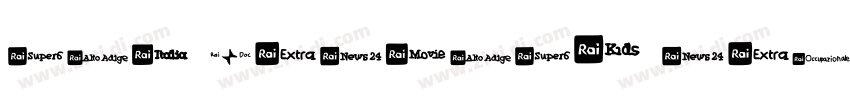 RAI Denmark Neo字体转换